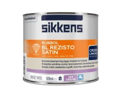 Sikkens Lak Rubbol BL Rezisto Satin Wit 500ml