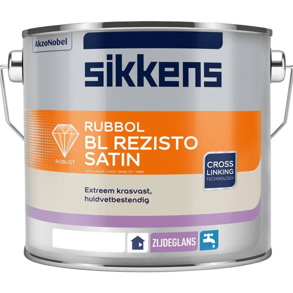 Sikkens Lak Rubbol BL Rezisto Satin Mengbasis N00 2,33L