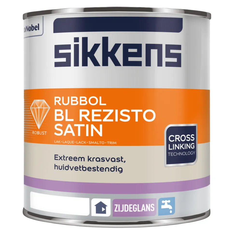 Sikkens Lak Rubbol BL Rezisto Satin Mengbasis W05 1L