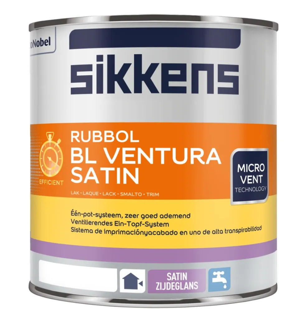 Sikkens Lak Rubbol BL Ventura Satin Mengbasis W05 1L