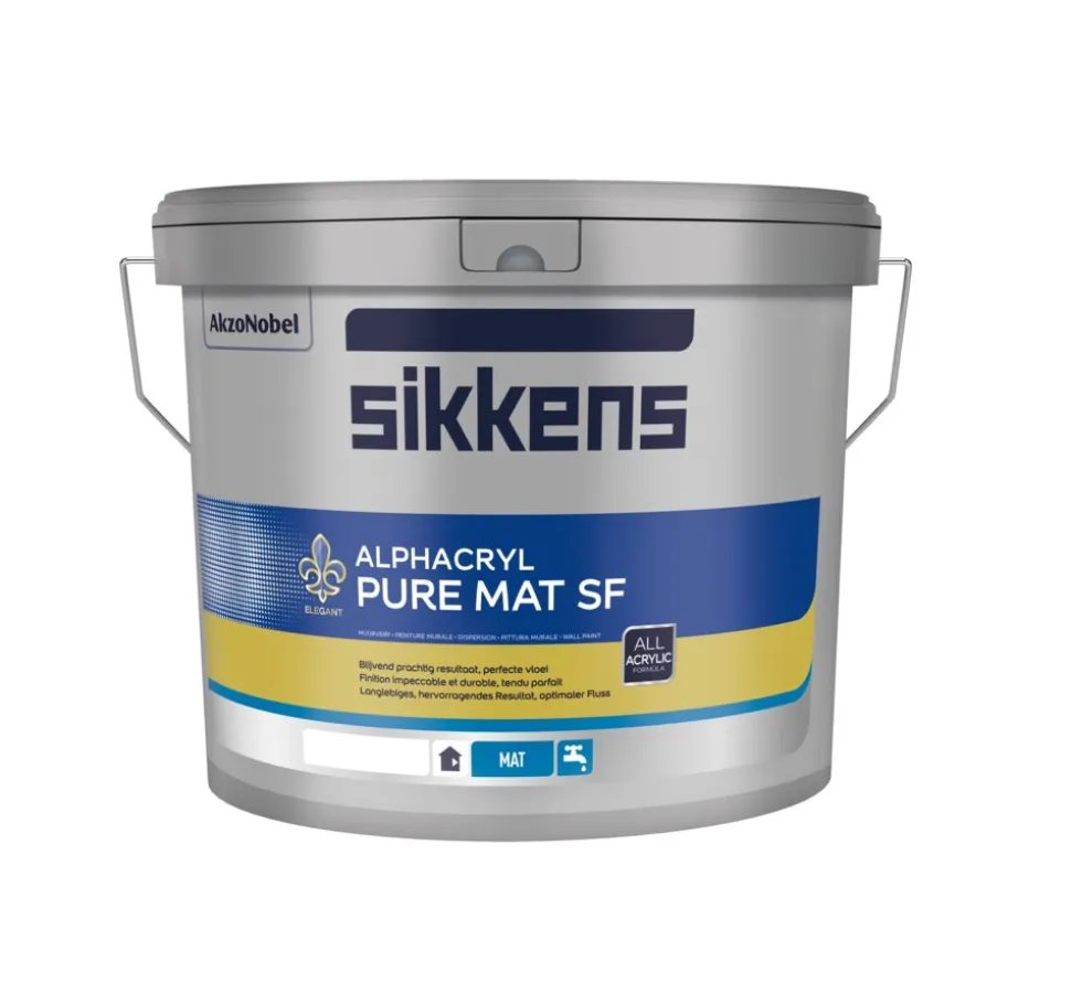 Sikkens Muurverf Alphacryl Pure Mat SF W05 5L