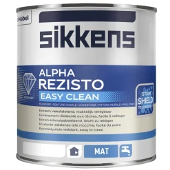 Sikkens Muurverf Alpha Rezisto Easy Clean Mat W05 1L