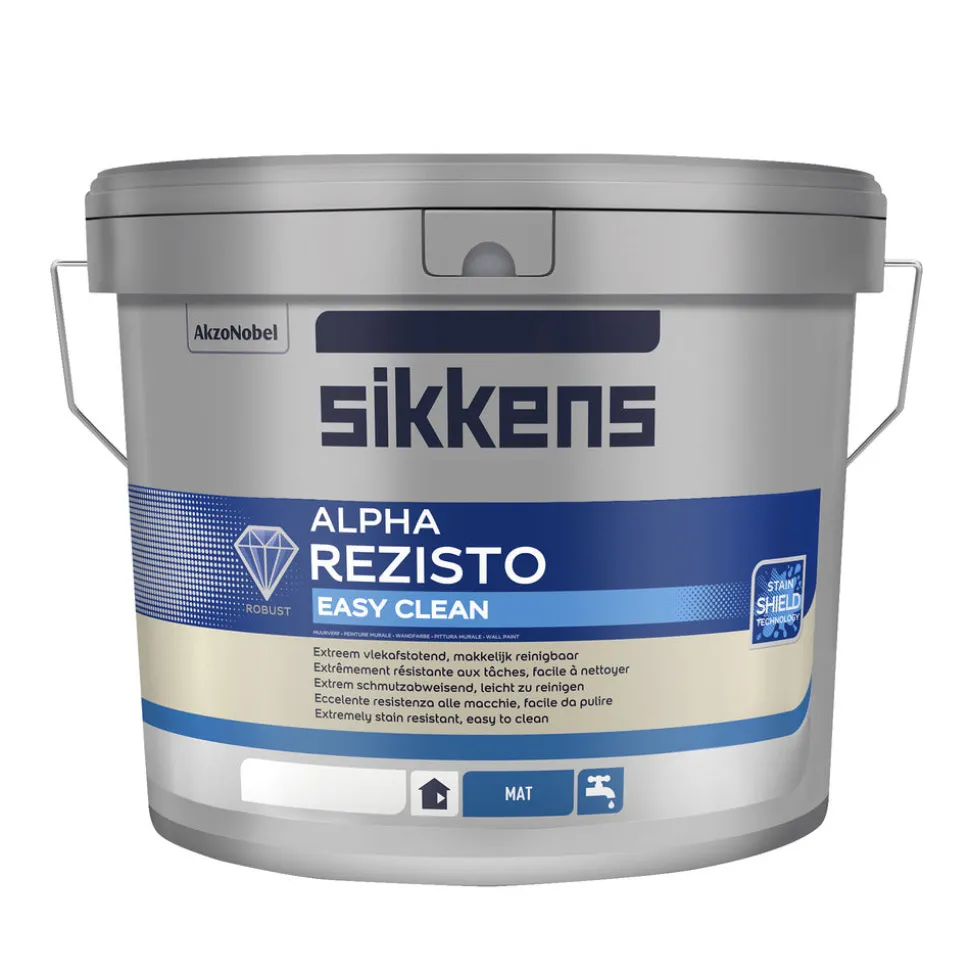 Sikkens Muurverf Alpha Rezisto Easy Clean Mat W05 5L