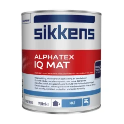 Sikkens Muurverf Alphatex IQ Mat Wit/W05 1L