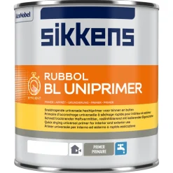 Sikkens Primer Rubbol BL Uniprimer Wit/W05 1L