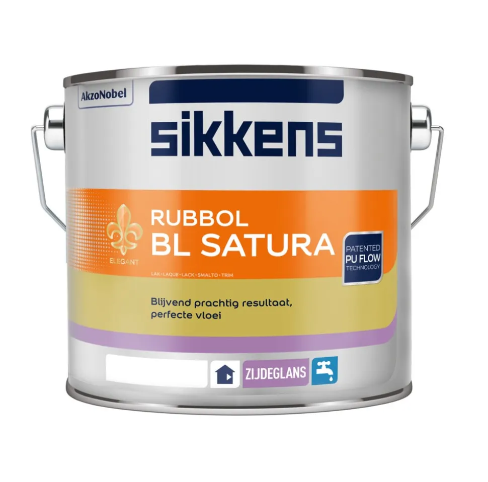 Sikkens Zijdeglans Lak Rubbol BL Satura Mengbasis W05 2,5L