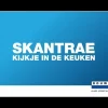 Skantrae Boarddeur SKB 280 vlak 63x211,5 stomp gegrond wit 70% PEFC