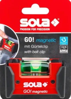 Sola Compacte Waterpas Met Magneet Clip