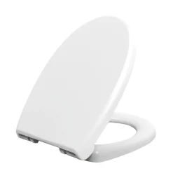 Soof Toiletzitting Softclose Quick Release Glanzend Wit