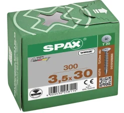 SPAX Achterwandschroef Verzinkt Voldraad 300st