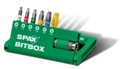 SPAX Bitbox T-STAR Plus 6 Bits T10 T15 T20 T25 T30 T40 Bithouder