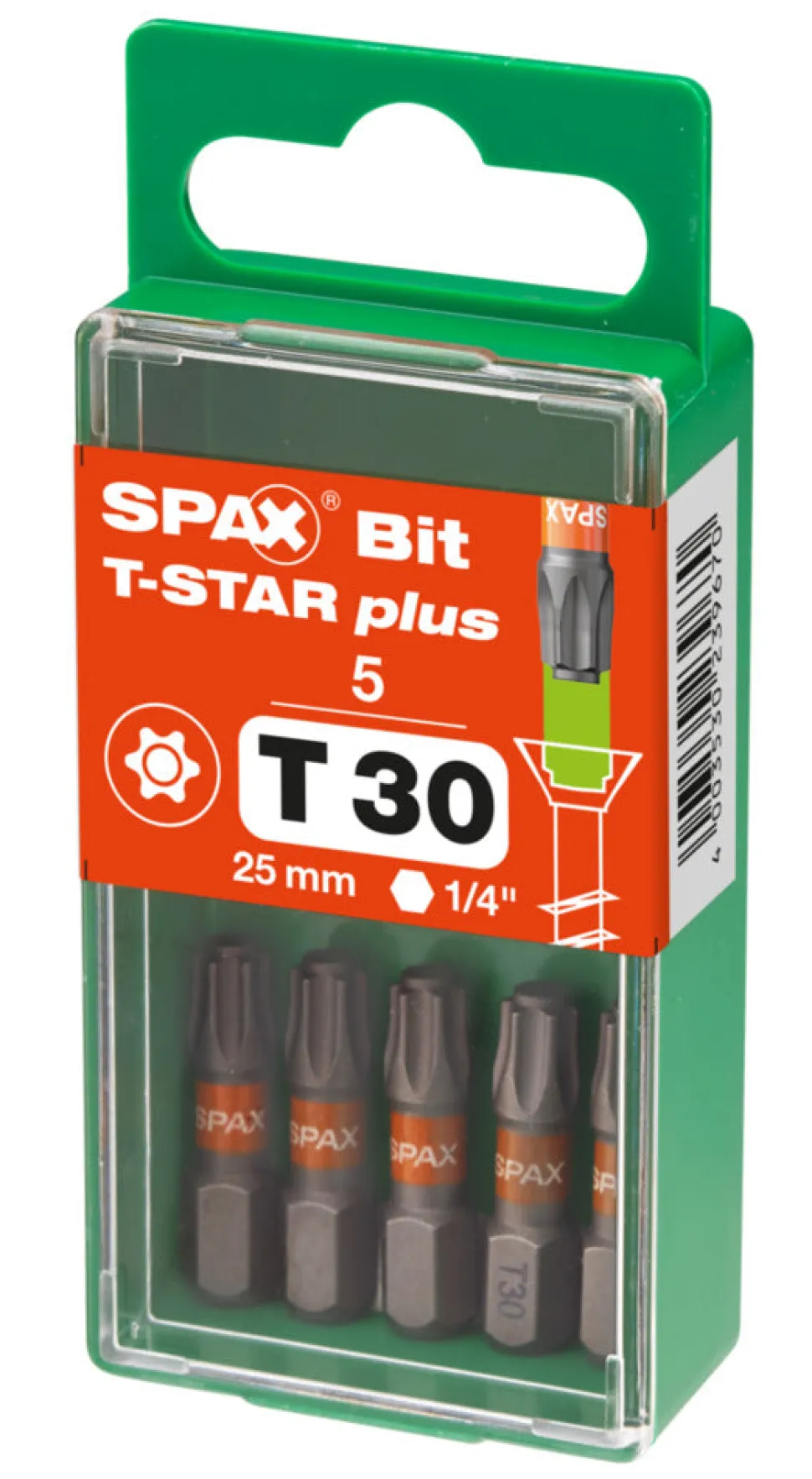 SPAX Bit T-STAR Plus S 25mm 5st