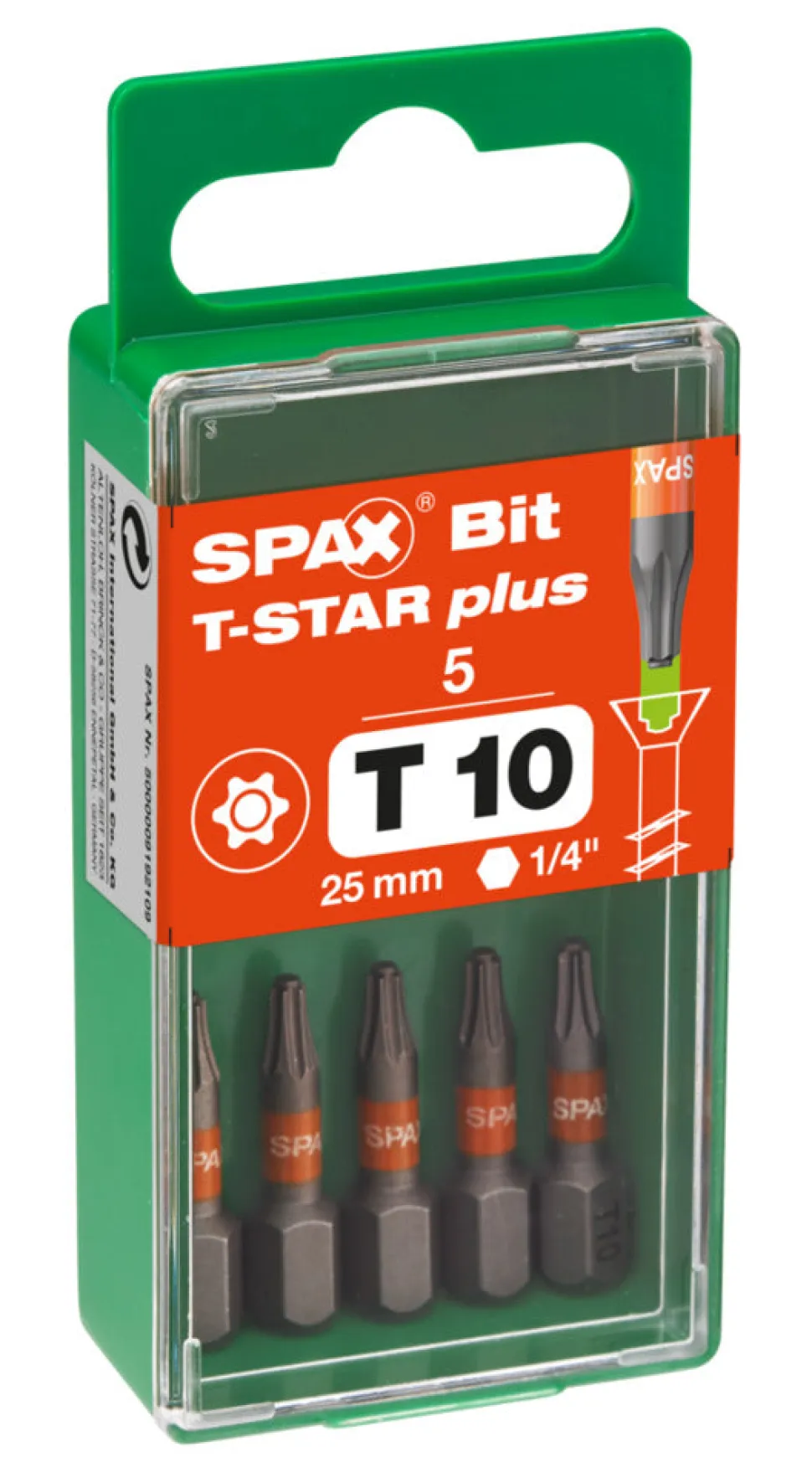 SPAX Bit T-STAR Plus S 25mm 5st