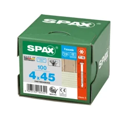 SPAX Gevelschroef RVS A2 VK Klein 4x45mm Deeldraad T-STAR Plus T15 100st