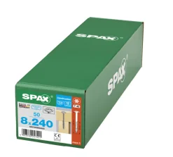 SPAX Tellerkopschroef RVS A2 DK Deeldraad T-STAR Plus T40 50st
