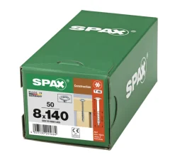 SPAX Tellerkopschroef Verzinkt DK Deeldraad T40 50st