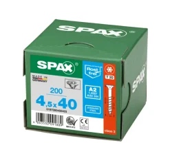 SPAX Universele Schroef RVS A2 VK Deeldraad
