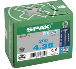 SPAX Universele Schroef RVS A2 VK Voldraad 200st