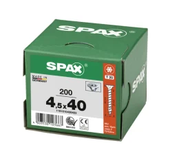 SPAX Universele Schroef Verzinkt VK Voldraad 200st
