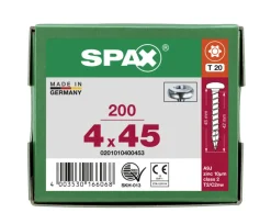 SPAX Universele Schroef Verzinkt BK Voldraad T20