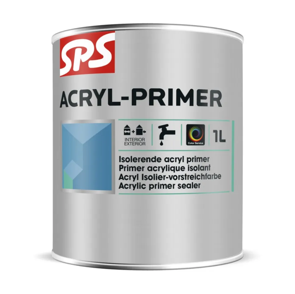 SPS Acryl Primer Wit/Mengbasis P 1L