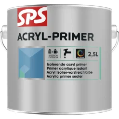SPS Acryl Primer Wit/Mengbasis P 2,5L