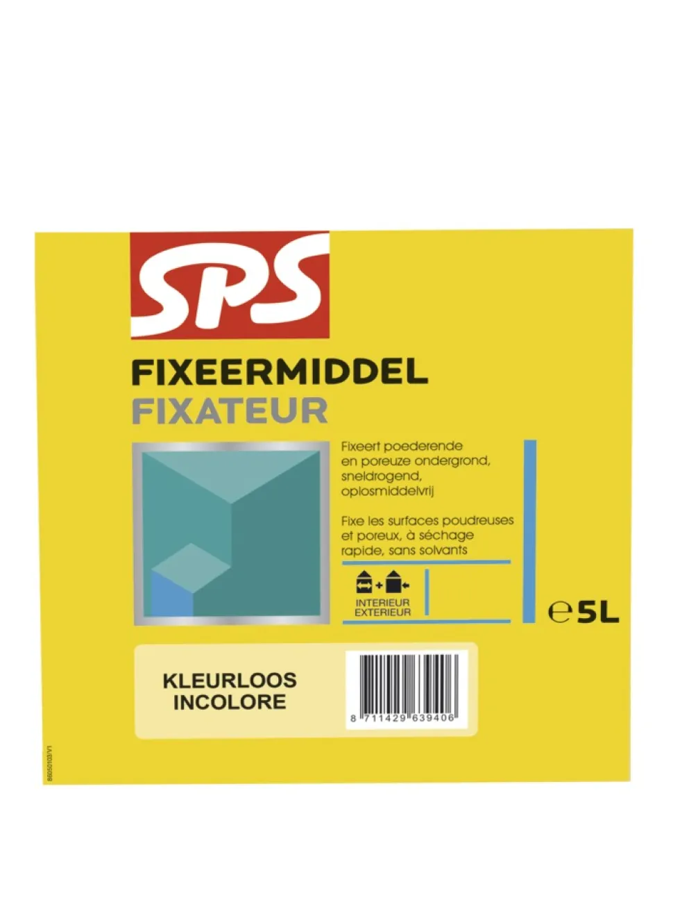 SPS Fix-Primer Fixeermiddel Kleurloos 5L