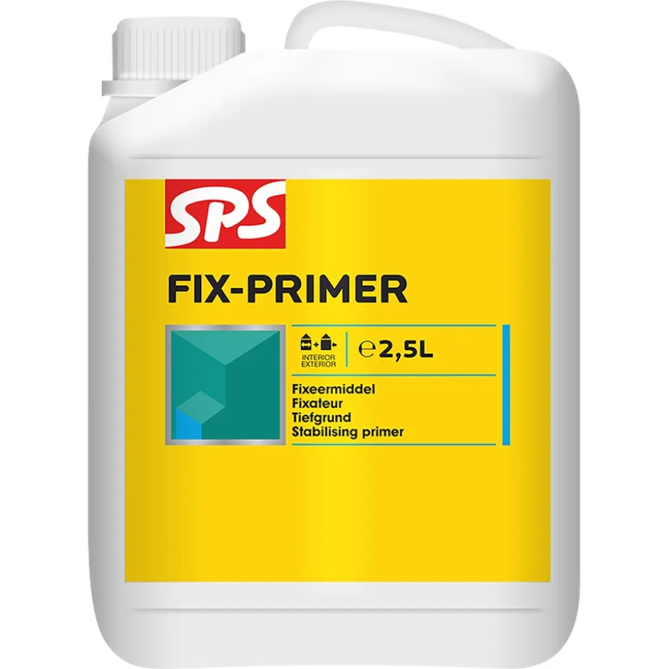 SPS Fix-Primer Fixeermiddel Kleurloos 2,5L