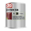 SPS Halfglans Lak System SB Wit 0,75L