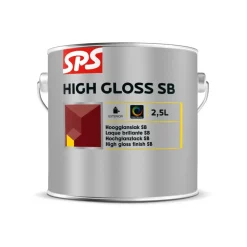 SPS High Gloss SB Lak RAL9010 P 2,5L