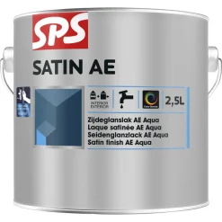 SPS Lak Satin AE Wit 2,5L