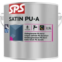 SPS Lak Satin PU-A Mengbasis P 2,5L