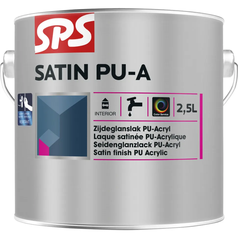 SPS Lak Satin PU-A Mengbasis P 2,5L