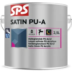 SPS Lak Satin PU-A RAL 9010 2,5L