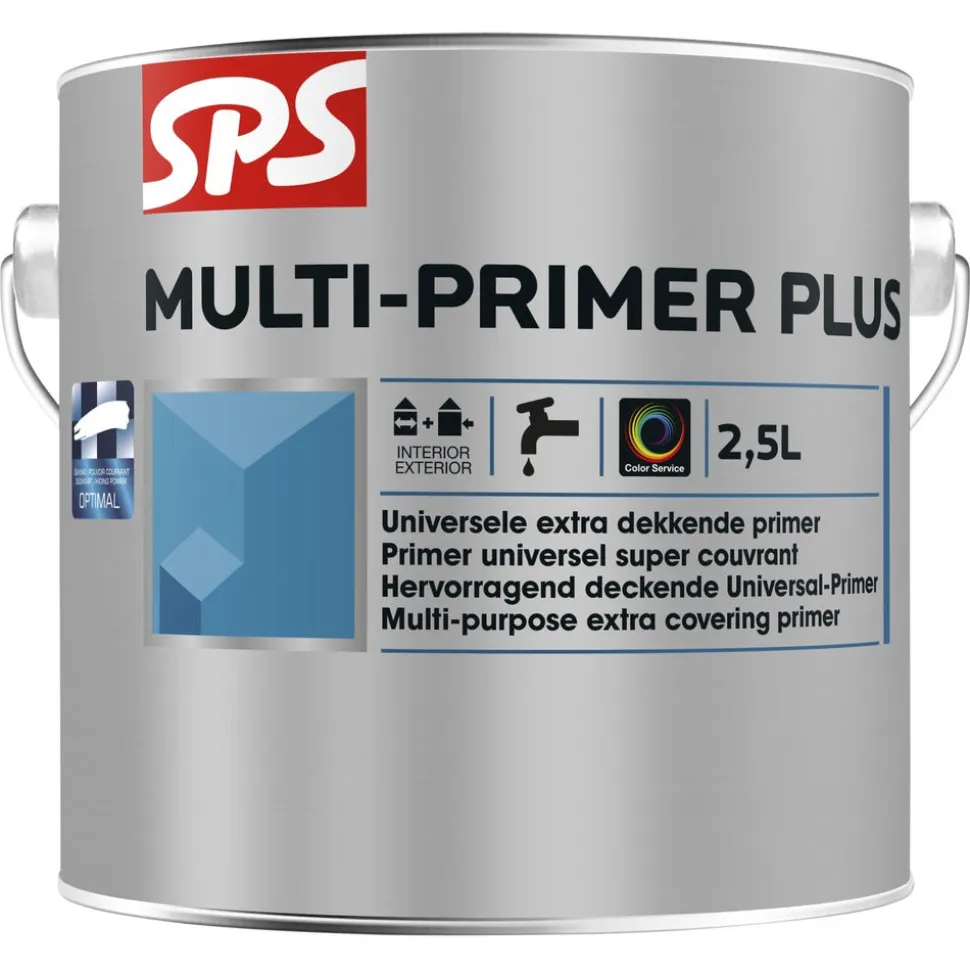 SPS Multi-Primer Plus Wit/Mengbasis P 2,5L