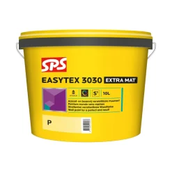 SPS Muurverf Easytex 3030 Extra Mat Wit Basis P 10L