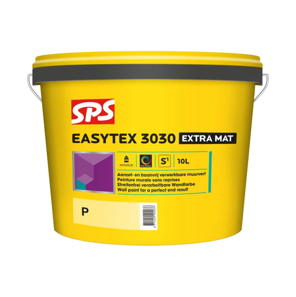 SPS Muurverf Easytex 3030 Extra Mat Wit Basis P 10L