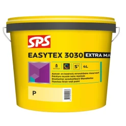 SPS Muurverf Easytex 3030 Extra Mat Wit Basis P 4L