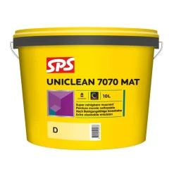 SPS Muurverf Uniclean 7070 Mat Mengbasis D 10L