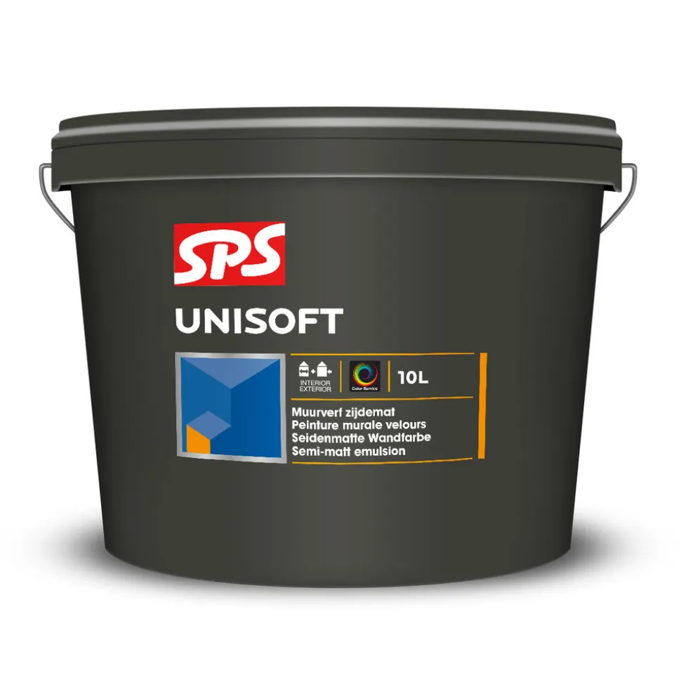 SPS Muurverf Unisoft Wit P 10L