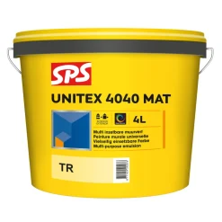 SPS Muurverf Unitex 4040 Mat Mengbasis TR 4L