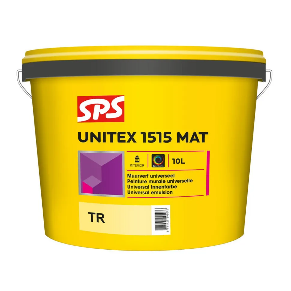 SPS Muurverf Unitex 1515 Mat Mengbasis TR 10L
