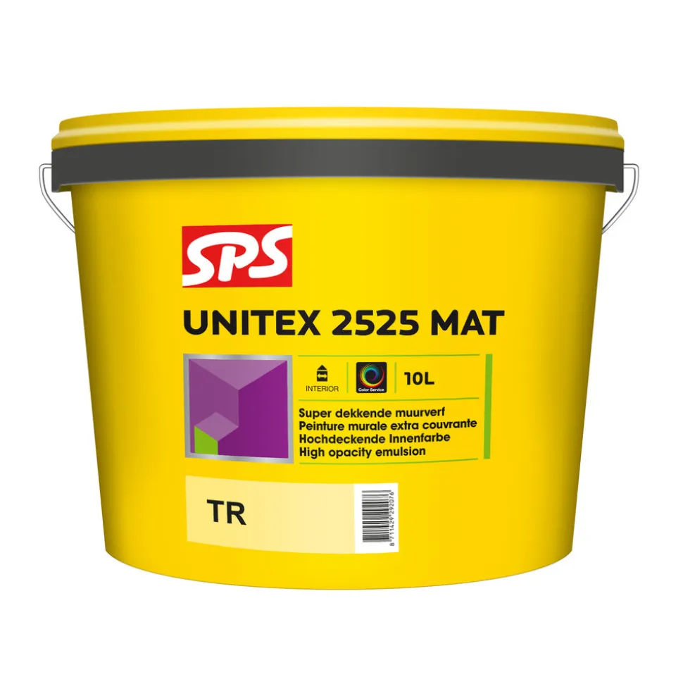 SPS Muurverf Unitex 2525 Mat Mengbasis TR 10L