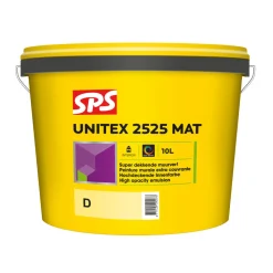 SPS Muurverf Unitex 2525 Mat Mengbasis D 10L