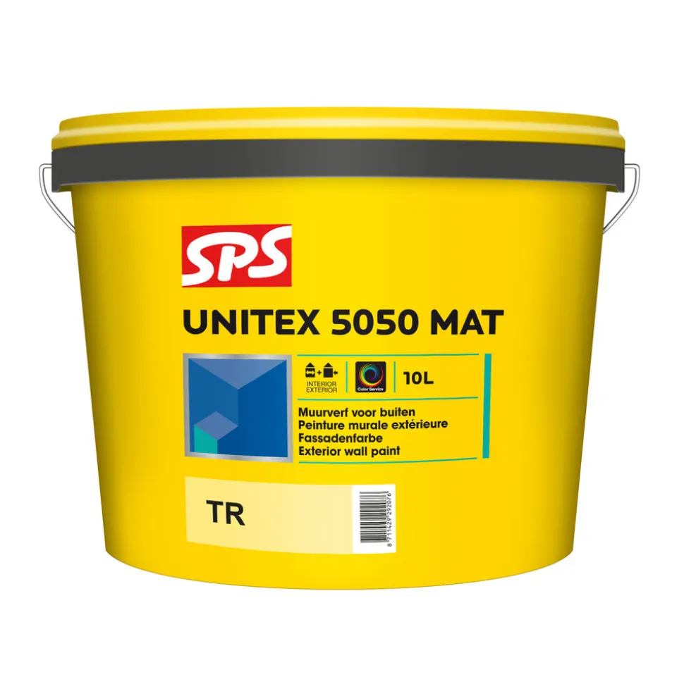 SPS Muurverf Unitex 5050 Mat Mengbasis TR 10L