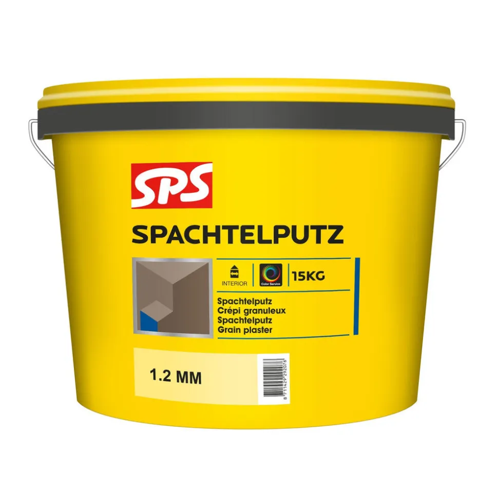 SPS Spachtelputz Binnen Wit 1,2mm 15kg