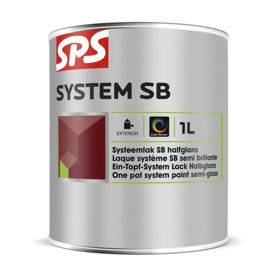 SPS System SB Halfglanzende Lak Mengbasis RD 1L