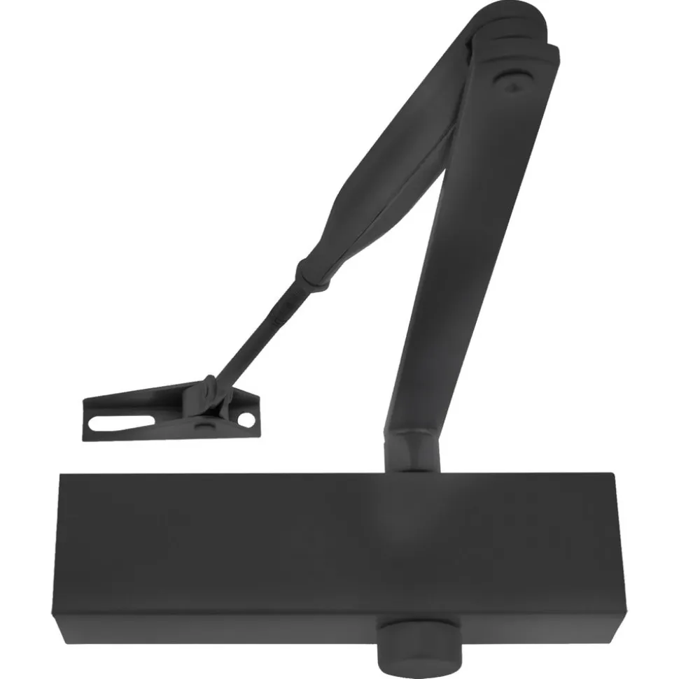 StarX Deurdranger 60-85kg Aluminium Mat Zwart