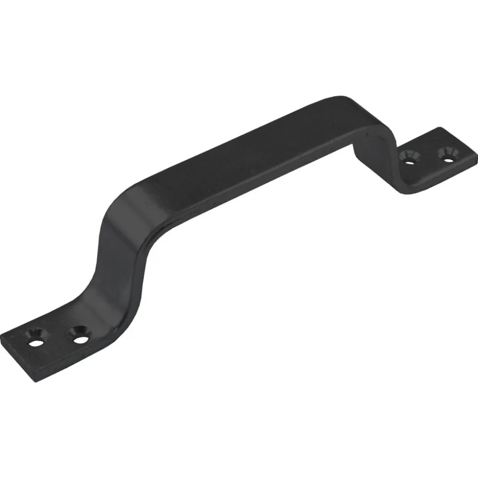 StarX Handgreep Strip Zwart Gelakt 170x20x5mm