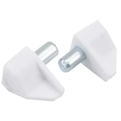 StarX Kastplankdrager 5mm Wit Met Nok 18stuks